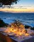 1000 Pieces Artificial Rose Petals with 12 Heart LED Tea Lights Candles Kit, Rose Petals and Candles Set